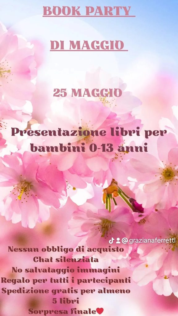 Book Party su whatsapp presentazione libri per bambini e ragazzi