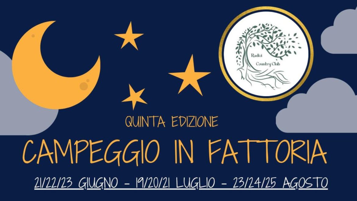 Campeggio in Fattoria a Pescara 2024 animali, orto, laboratori