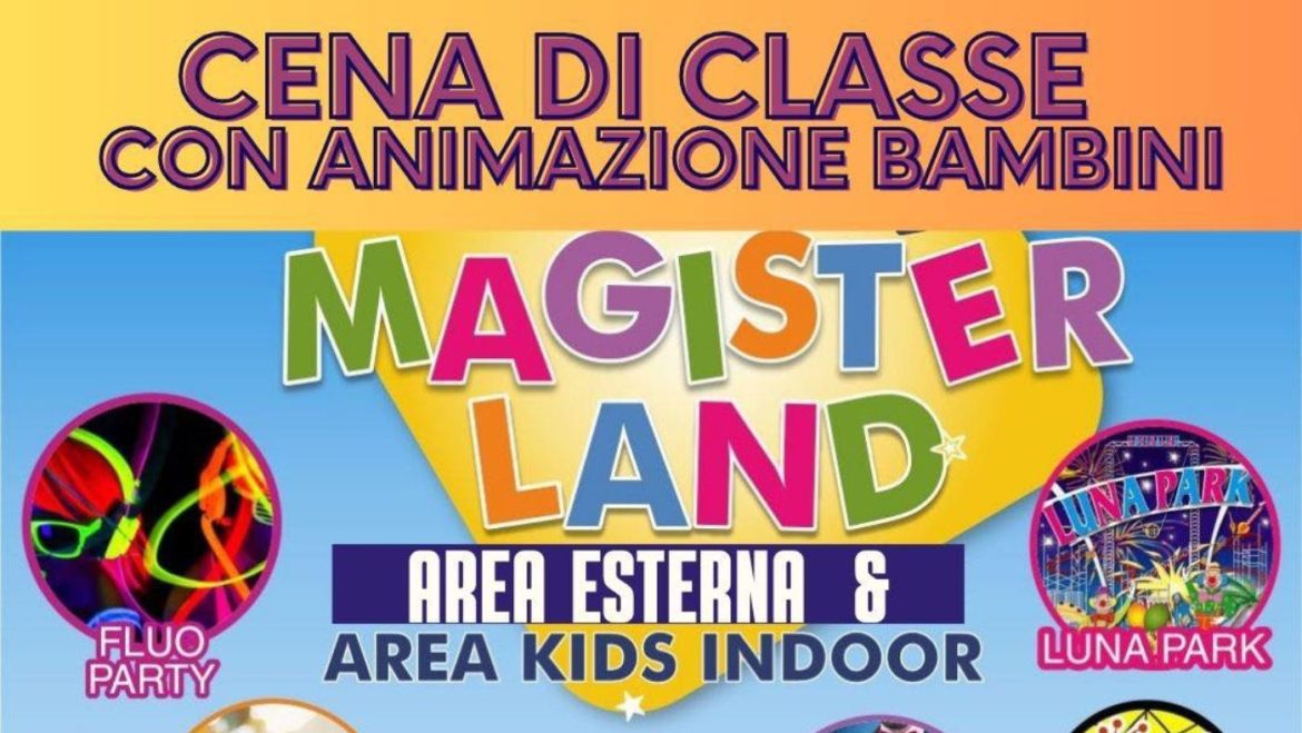Cene di classe di fine anno scolastico a Montesilvano