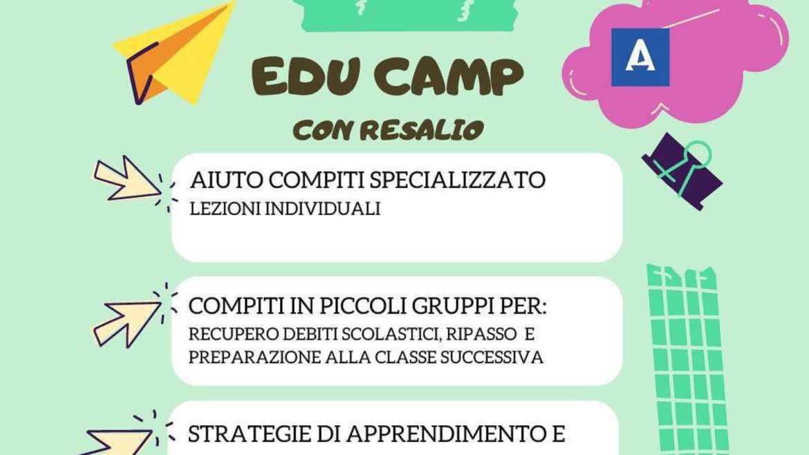 Edu Camp di Resalio a Teramo il campo estivo per bambini e ragazzi