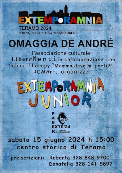 Extemporamnia e Extemporamnia Junior 2024 a Teramo con Faberxte