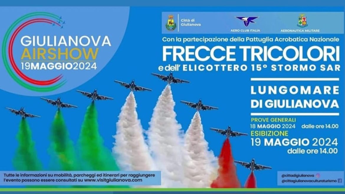 Frecce Tricolori a Giulianova spettacoli e animazione bimbi