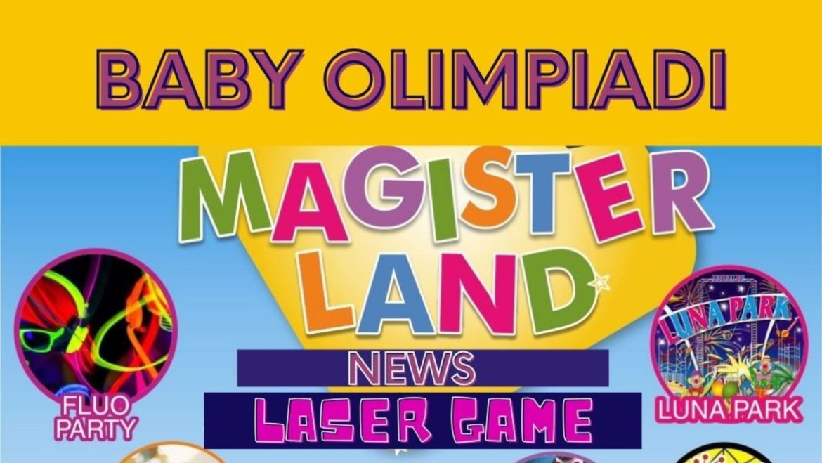 Apertura nuova area giochi Magister Land Magic e Fun a Montesilvano