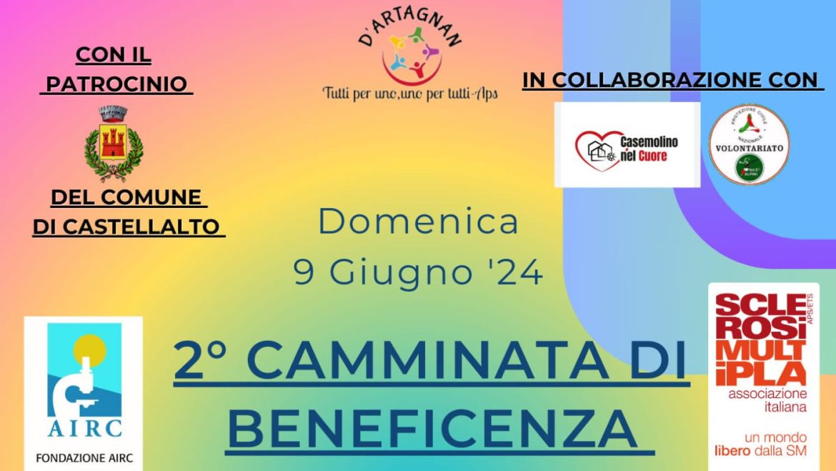 Camminata di Beneficenza da Castellalto a Casemolino con sdjiuno