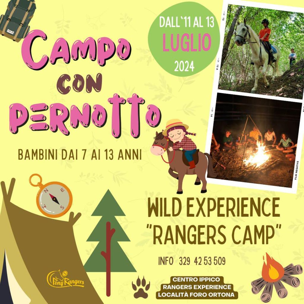 Campo estivo con pernotto a Ortona i Rangers Camp