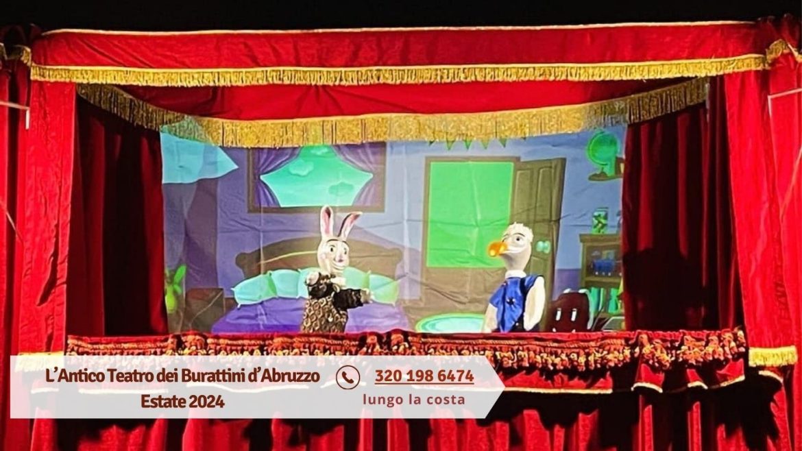 L’Antico Teatro dei Burattini d’Abruzzo estate 2024