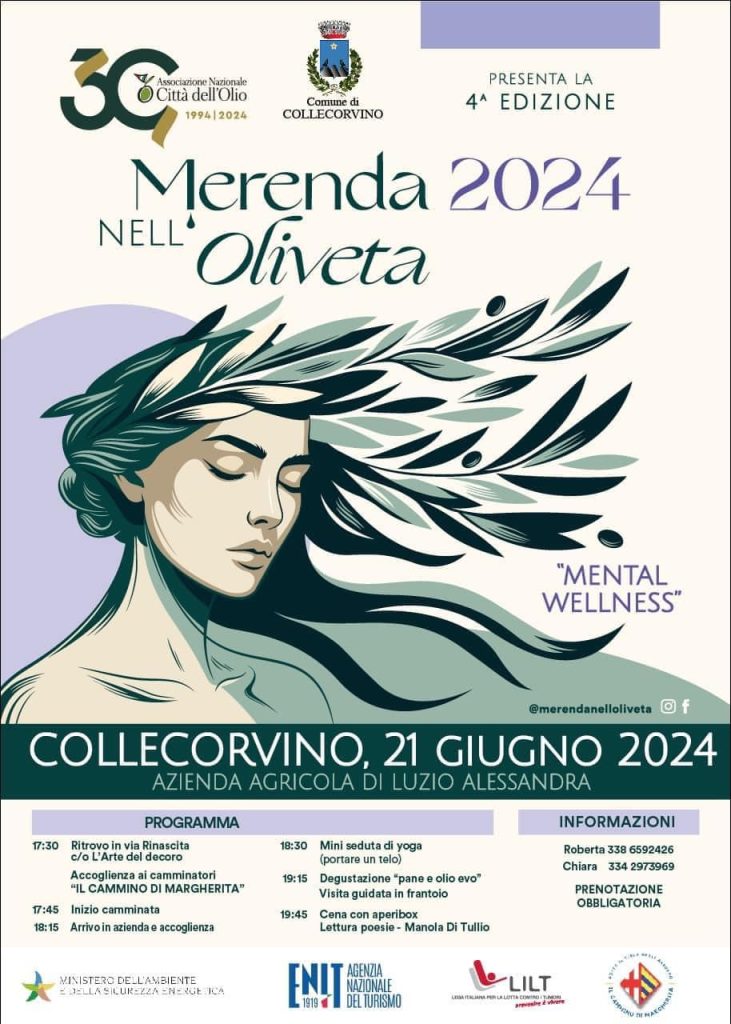 Merenda nell’Oliveta e aperitivo a Collecorvino