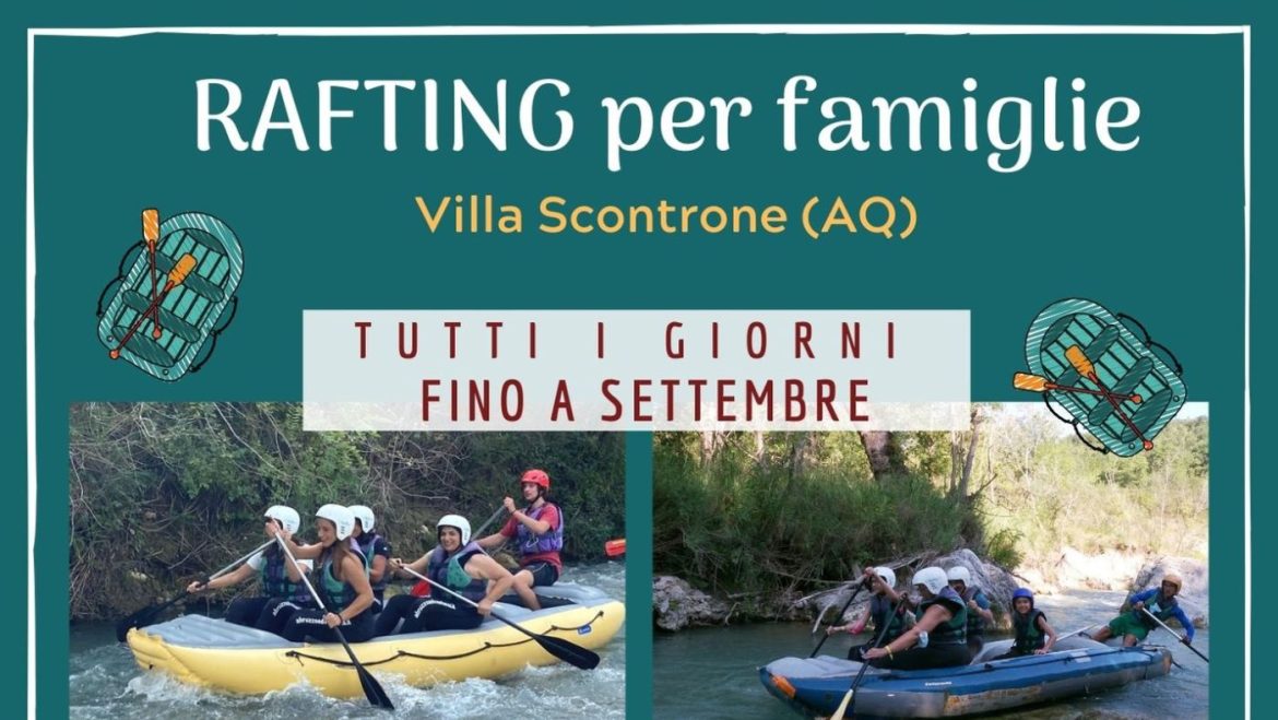 Rafting per famiglie a Lama dei Peligni