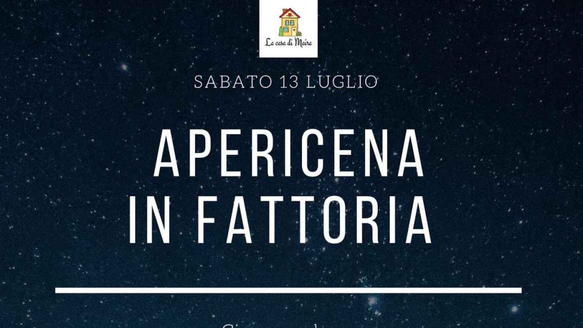 Apericena in Fattoria a Catignano calesse, laboratorio, aperitivo e marshmallow