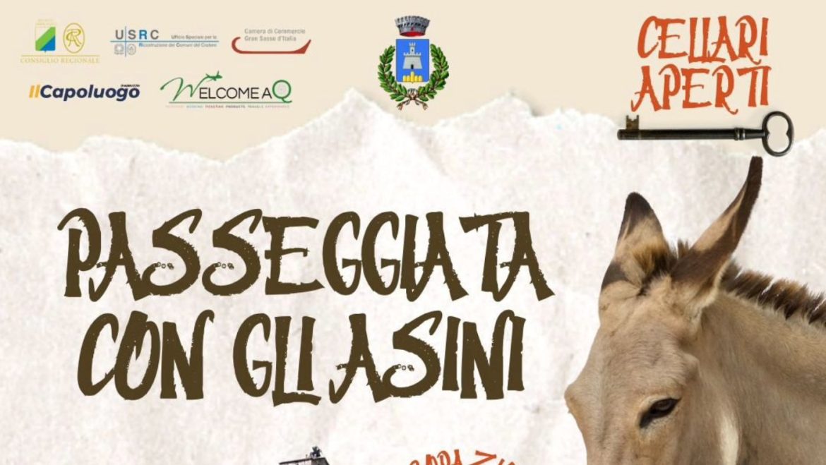 Cellari Aperti a Castel del Monte e gli asini di Gira e Rigira