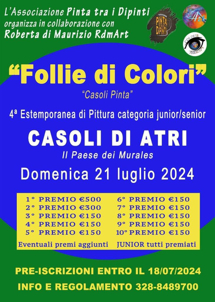 Estemporanea di pittura ad Atri per Pinta tra i Dipinti