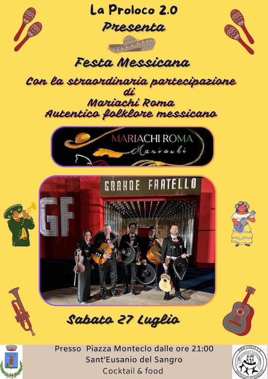 Festa Messicana a Sant'Eusanio del Sangro con il Folklore tipico