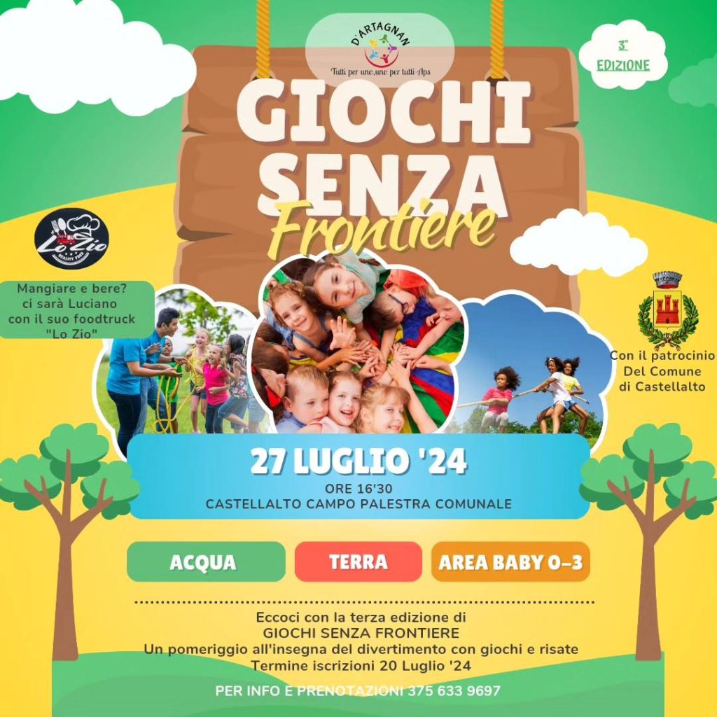 Giochi senza frontiere 2024 a Castellalto divertimento per tutti