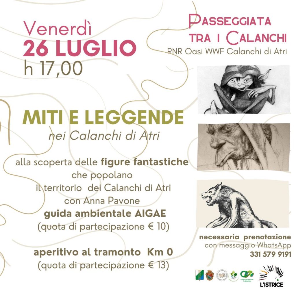 Venerdì ad Atri con L'Istrice miti, leggende e archeologia in Riserva