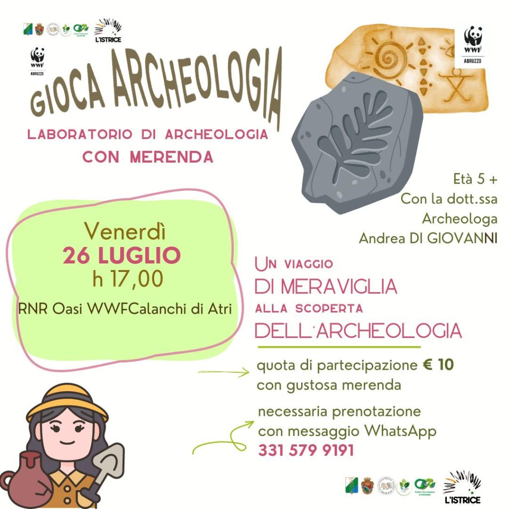 Venerdì ad Atri con L'Istrice miti, leggende e archeologia in Riserva in provincia di Teramo