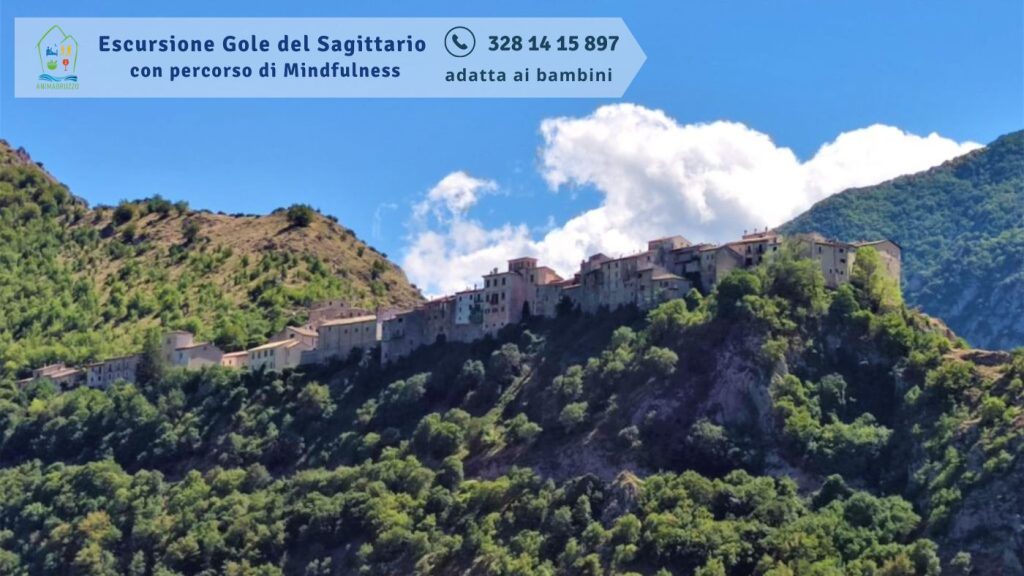 Escursione Gole del Sagittario con percorso di Mindfulness