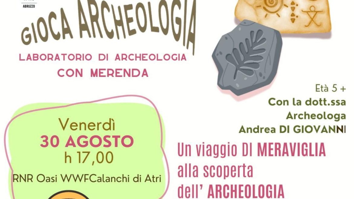 Laboratorio di Archeologia ad Atri con merenda finale