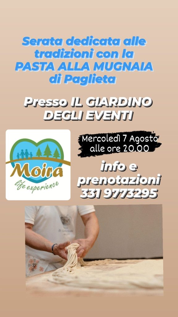 Laboratorio di Pasta alla Mugnaia a Paglieta per grandi e piccini