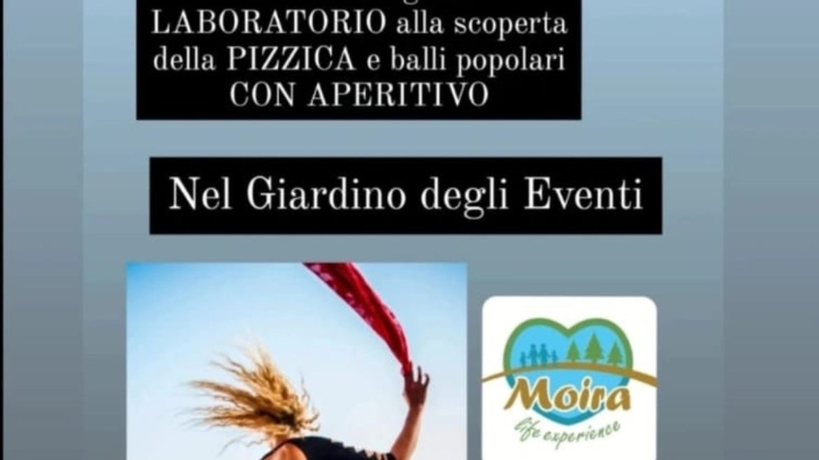 Laboratorio di Pizzica e balli popolari a Paglieta con aperitivo