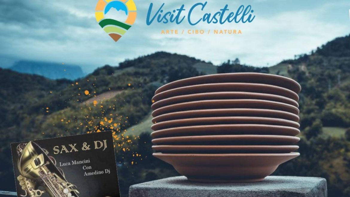 Lancio del piatto a Castelli e gli eventi fino a settembre