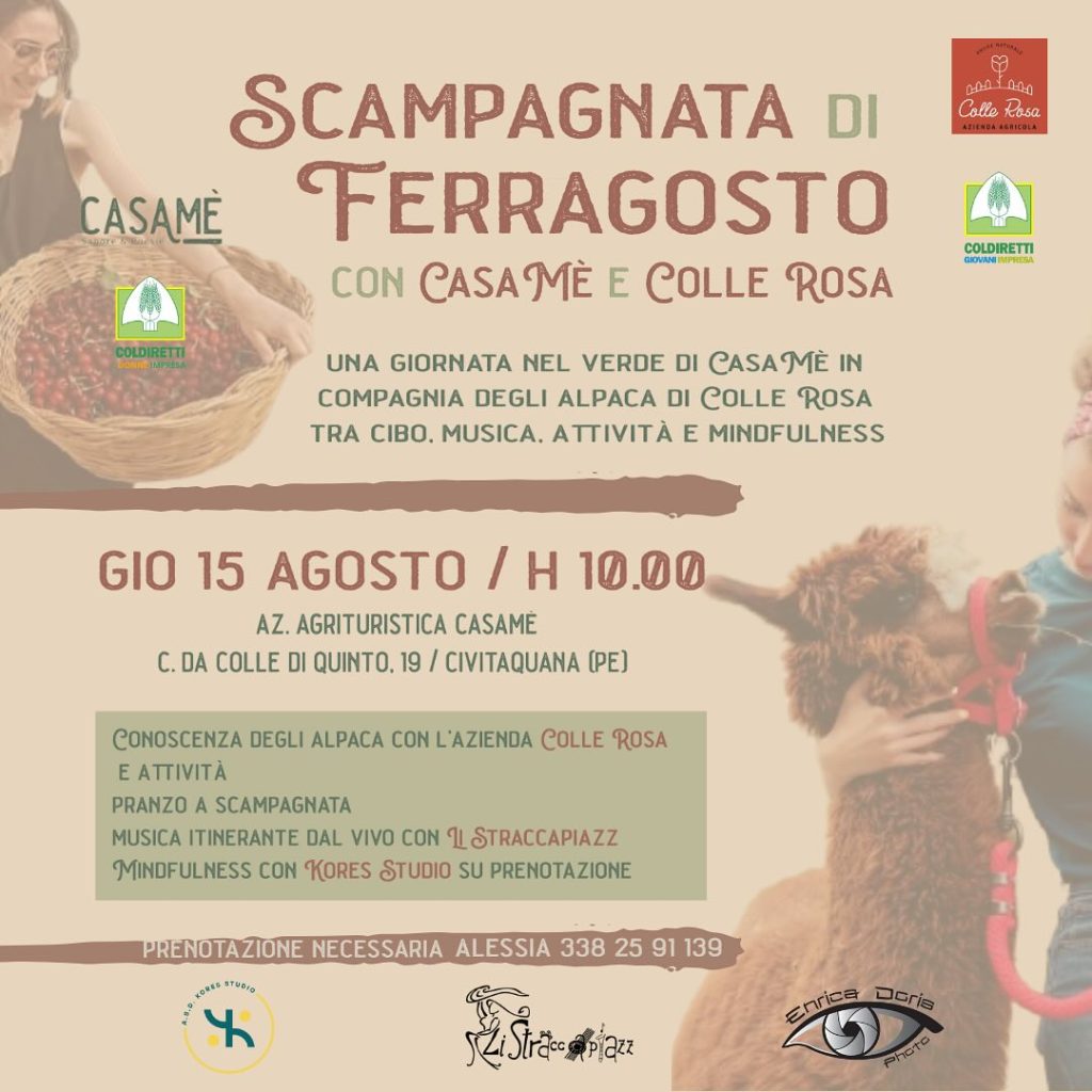 Scampagnata di Ferragosto a Civitaquana con Casamè e Colle Rosa
