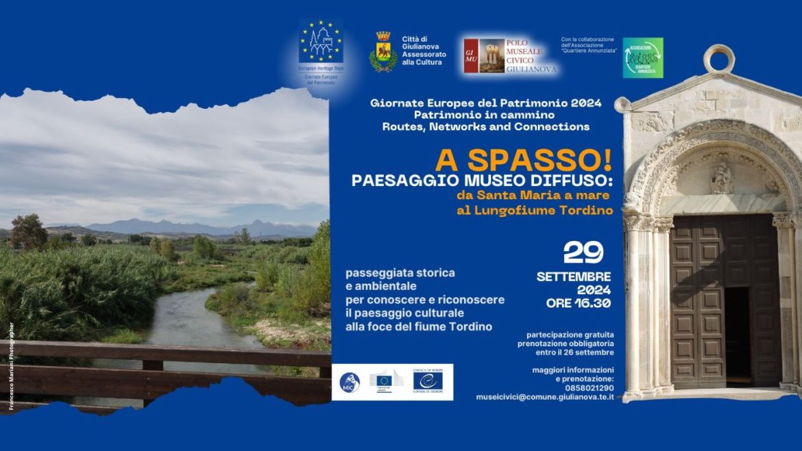 A spasso Paesaggio Museo Diffuso a Giulianova passeggiata storica e ambientale