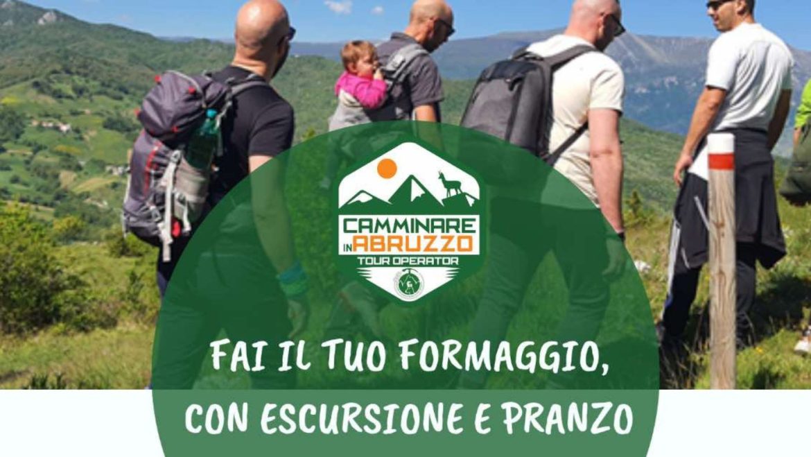 Laboratorio di formaggio, escursione e pranzo a Montenerodomo