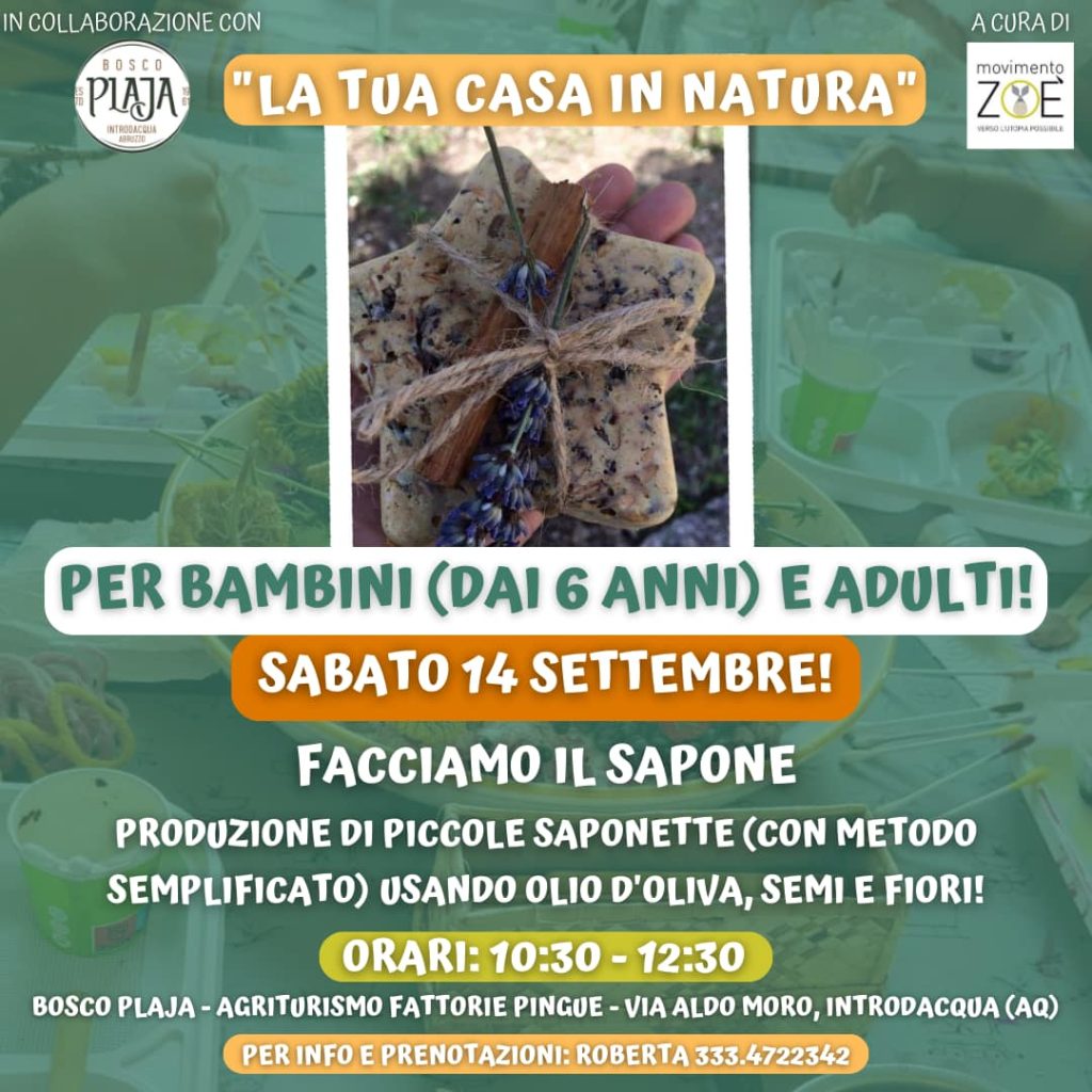 Laboratorio in natura da Bosco Plaja