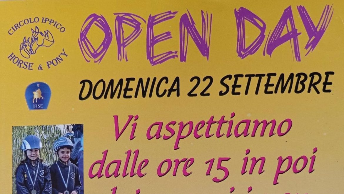 Open Day al Circolo Ippico Horse e Pony a Cepagatti