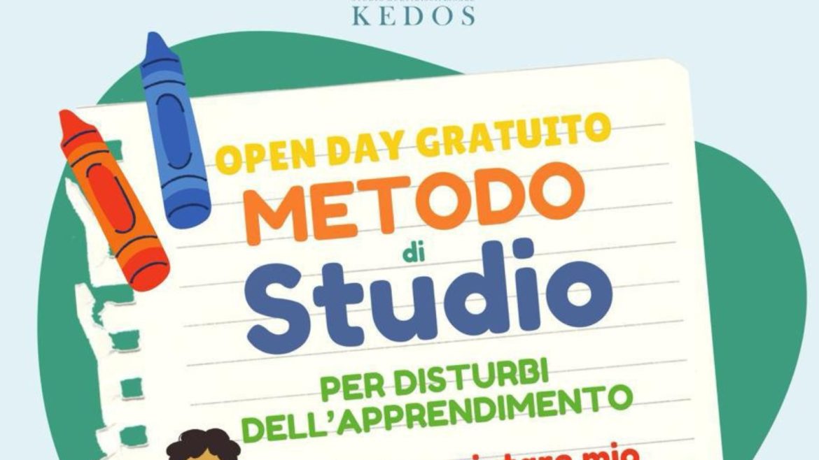 Open Day gratuito a San Benedetto del Tronto Metodo di Studio per disturbi dell’apprendimento