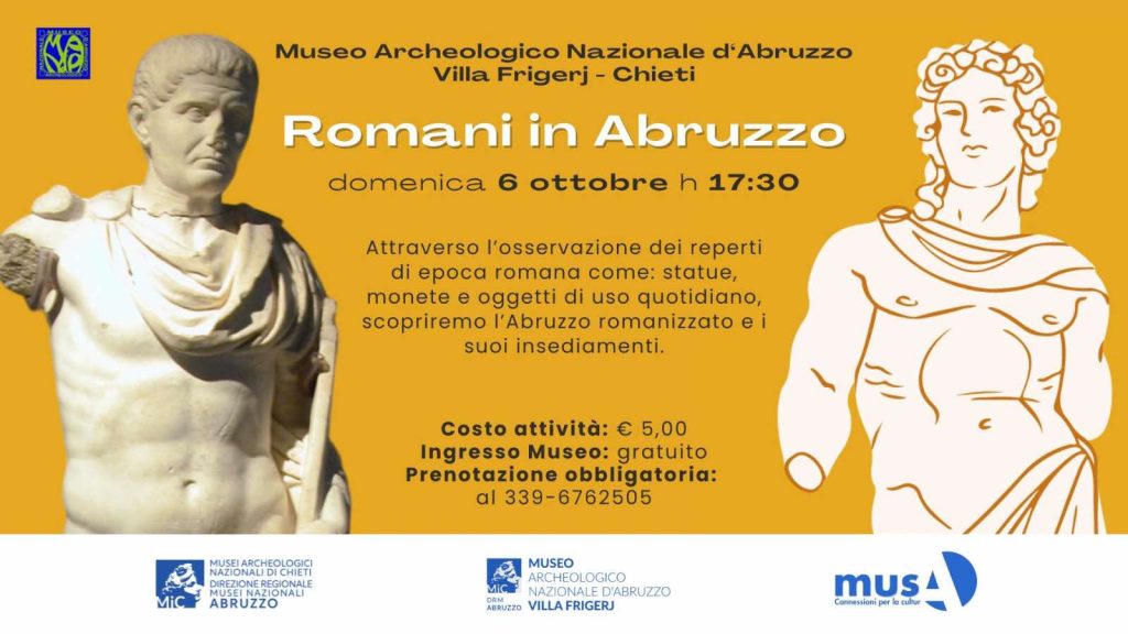 Alla scoperta dell'Antica Roma al Museo Archeologico Villa Frigerj a Chieti