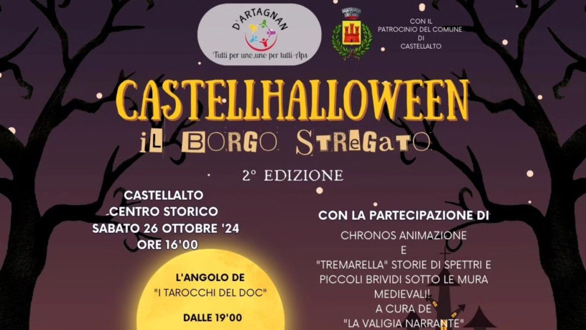 CastellHalloween 2024 a Castellalto Il Borgo Stregato di D’Artagnan