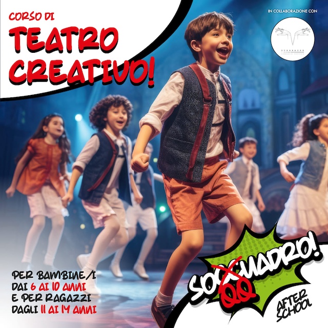 Corso di Teatro per bambini a Tortoreto di Soqquadro il nuovo centro per i piccoli