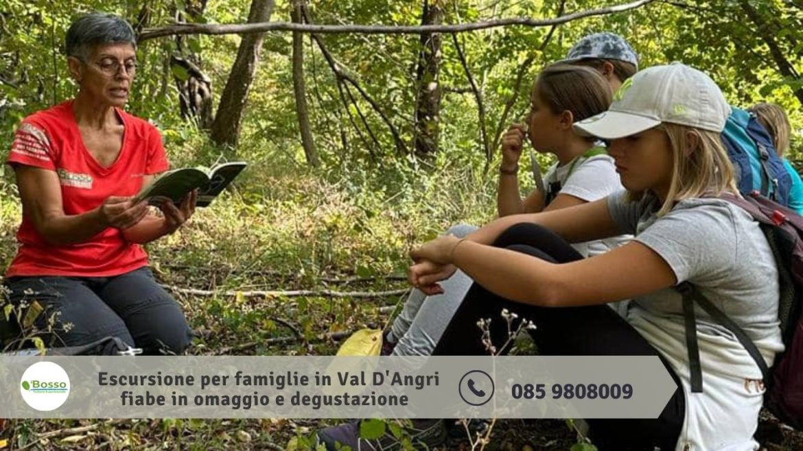 Escursione per famiglie in Val D’Angri fiabe in omaggio e degustazione di Il Bosso