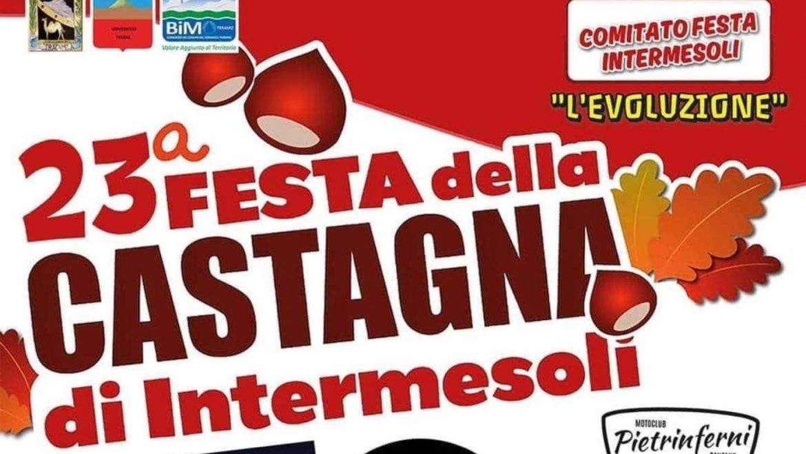 Festa della Castagna di Intermesoli 2024 castagne, musica e motoraduno