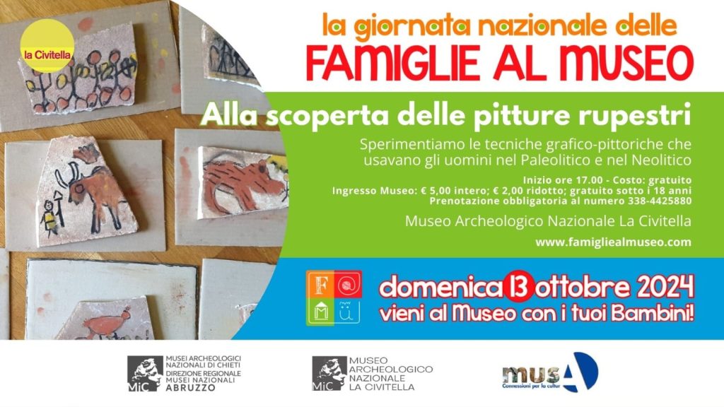 Giornata Nazionale delle Famiglie al Museo Archeologico La Civitella