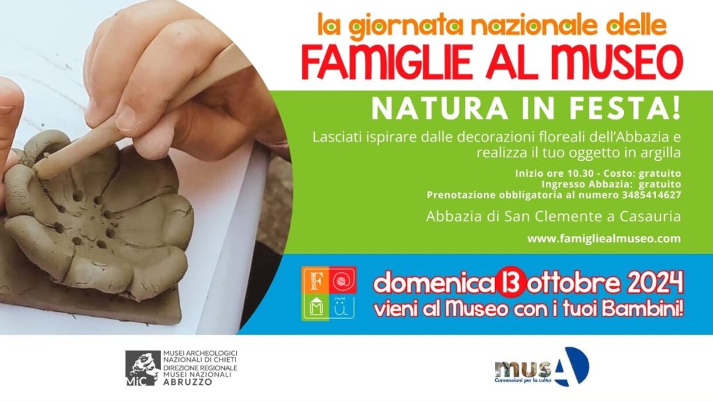 Giornata Nazionale delle Famiglie all'Abbazia di San Clemente a Castiglione a Casauria
