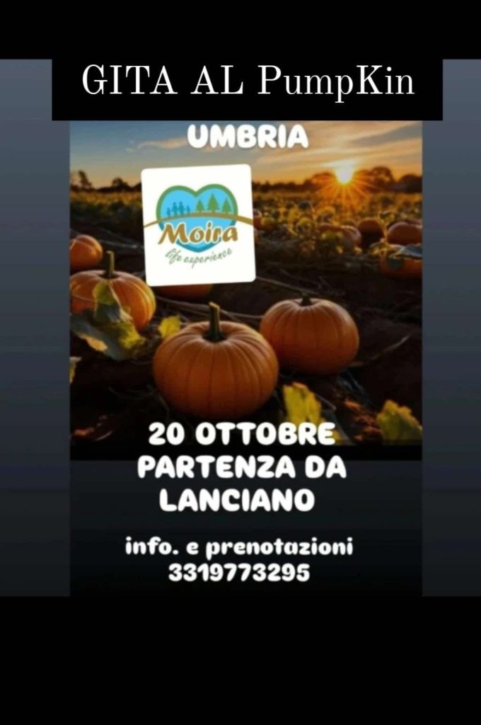Gita al Pumpkin Umbria a Baiano il parco tematico dedicato al mondo della zucca