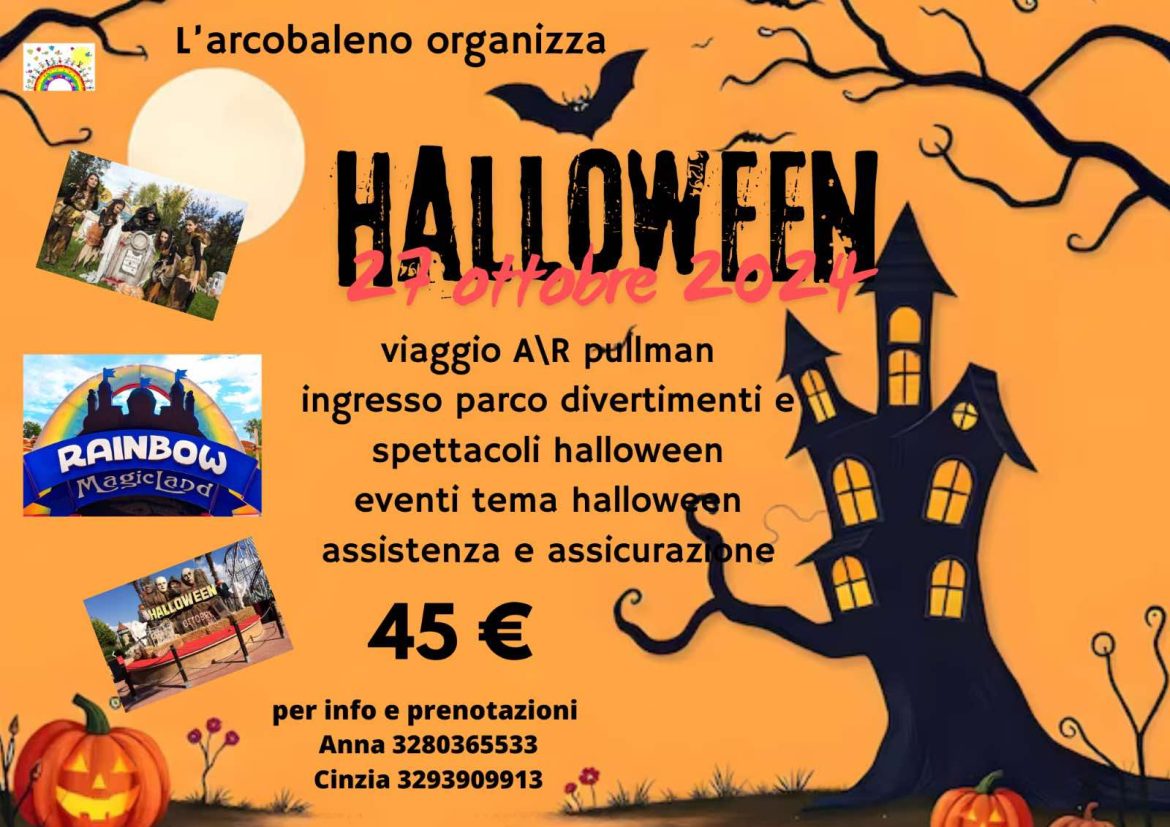 Halloween a Rainbow Magicland gita in pullman