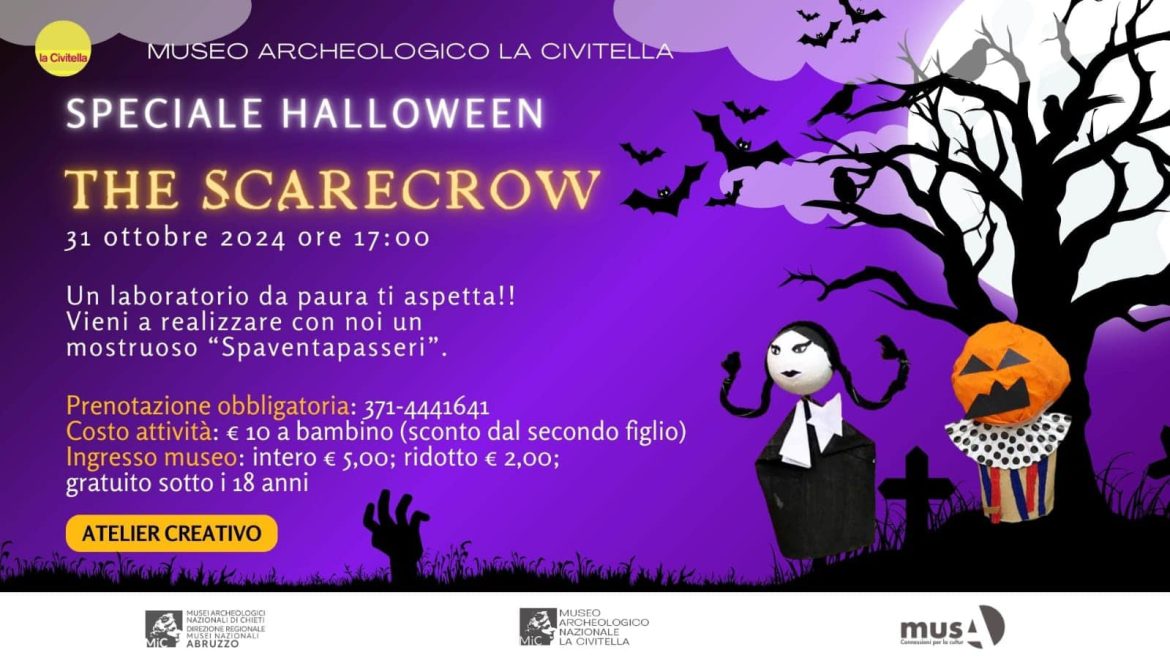 Halloween al Museo La Civitella di Chieti con gli Spaventapasseri