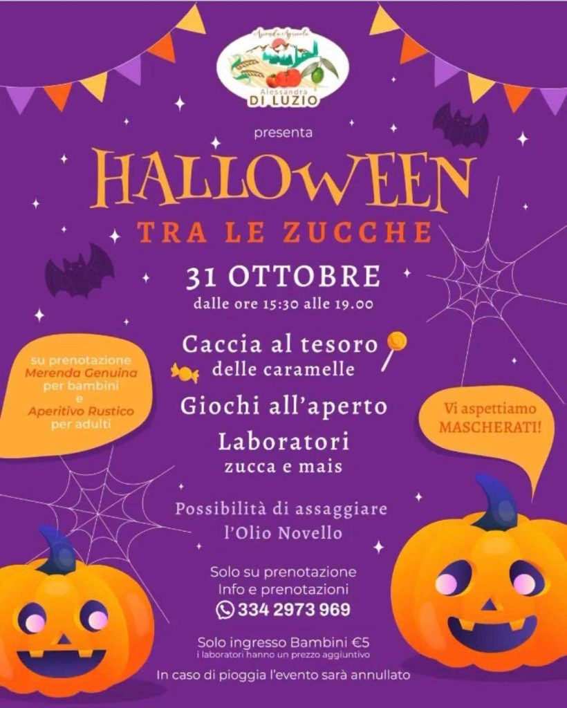 Halloween tra le zucche a Collecorvino