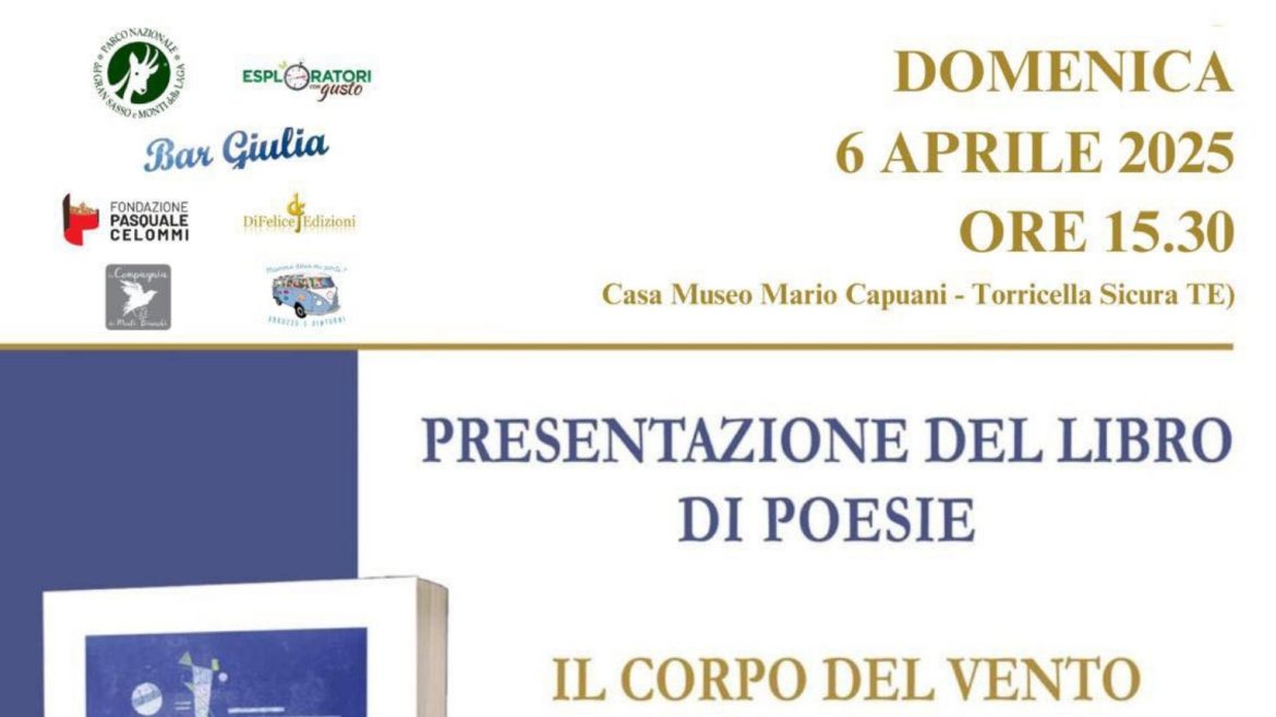 Il Corpo del Vento a Torricella e al Ceppo presentazione libro, escursione e degustazione – evento gratuito