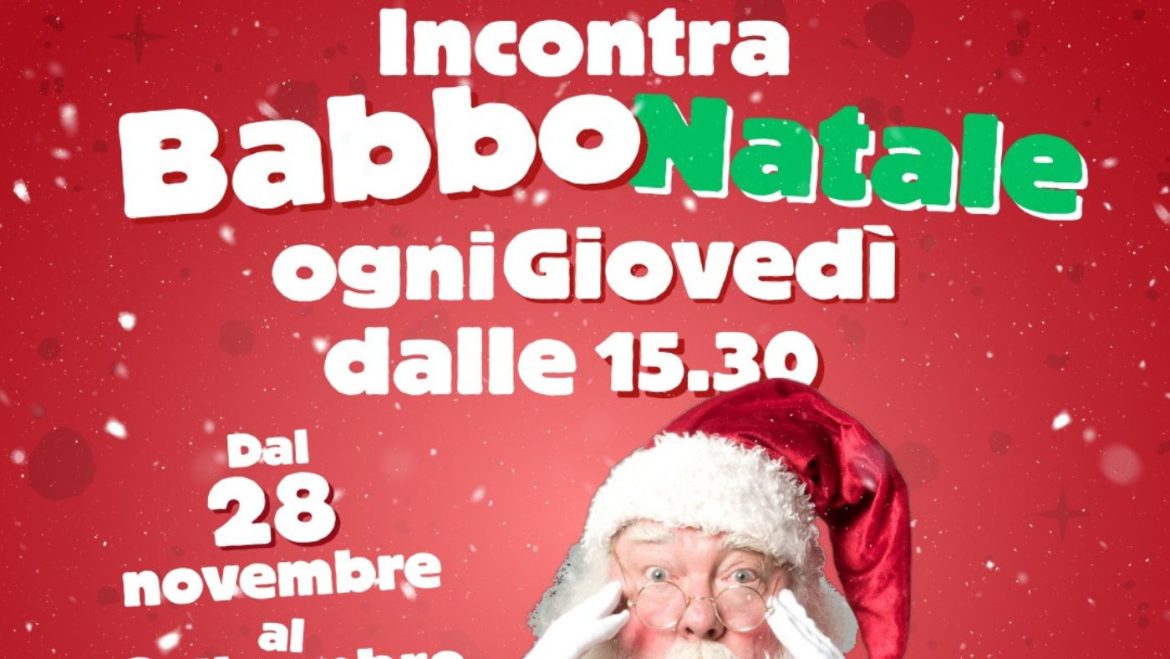 Babbo Natale a Giulianova da Pancake per la consegna delle letterine
