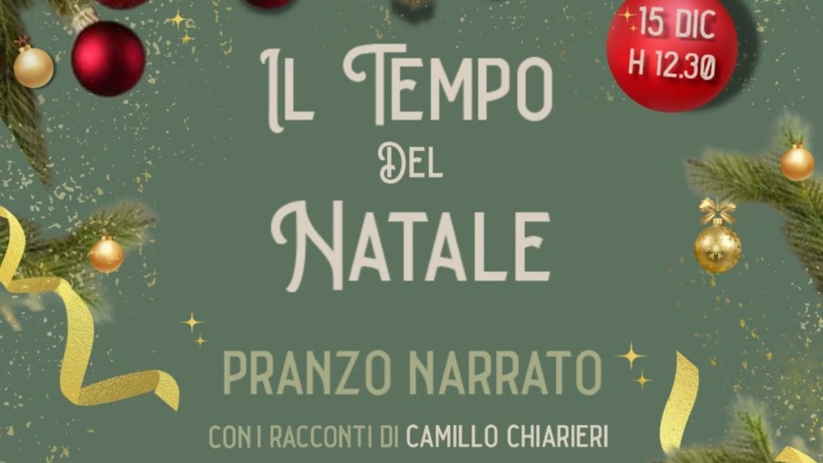 Il tempo del Natale a Civitaquana pranzo narrato da Casame