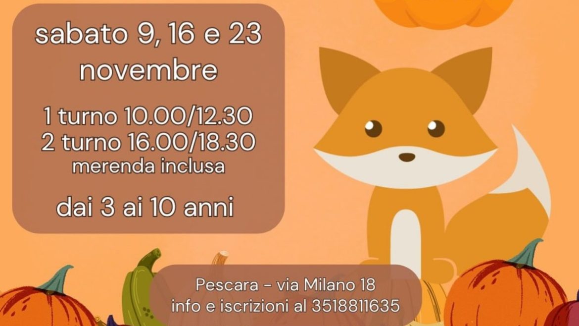 Laboratori d’Autunno per bambini a Pescara di The Little Prince