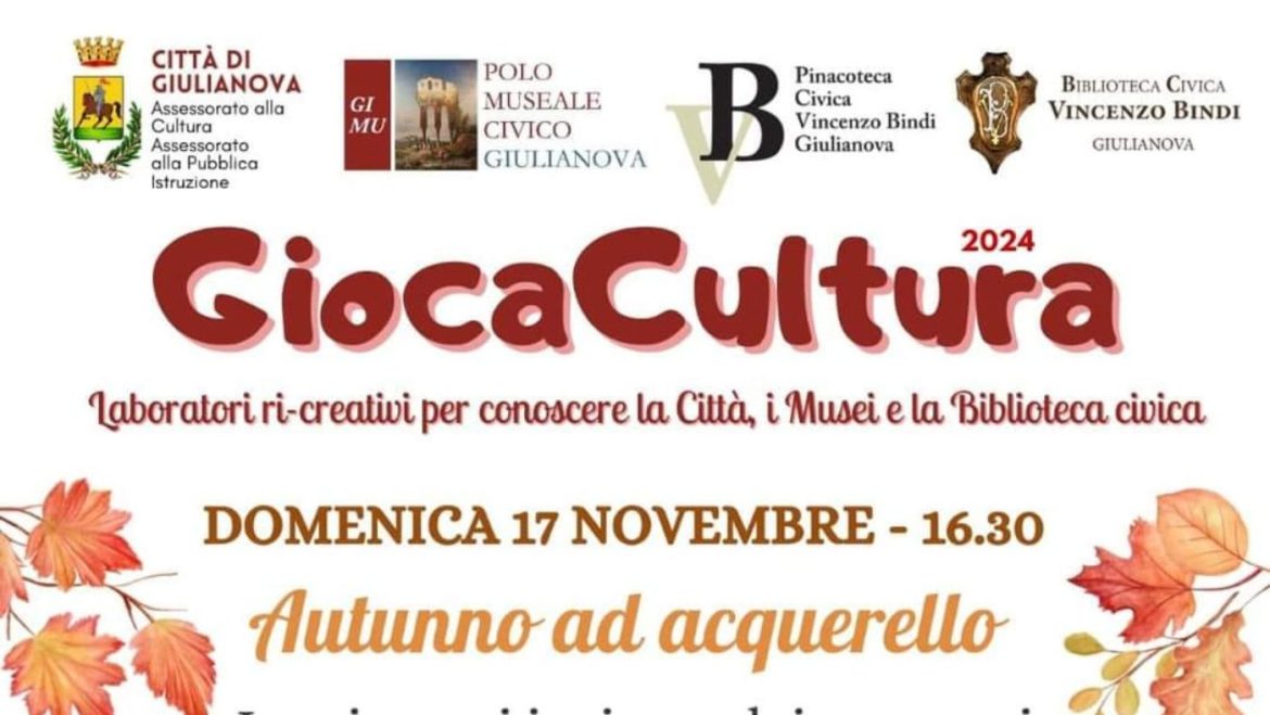 Laboratorio d’Autunno a Giulianova in Pinacoteca Civica