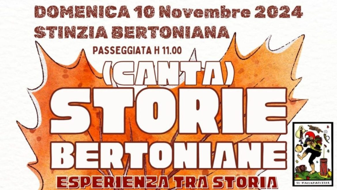 Passeggiata con Cantastorie e pranzo a Montebello di Bertona nella stinzia bertoniana