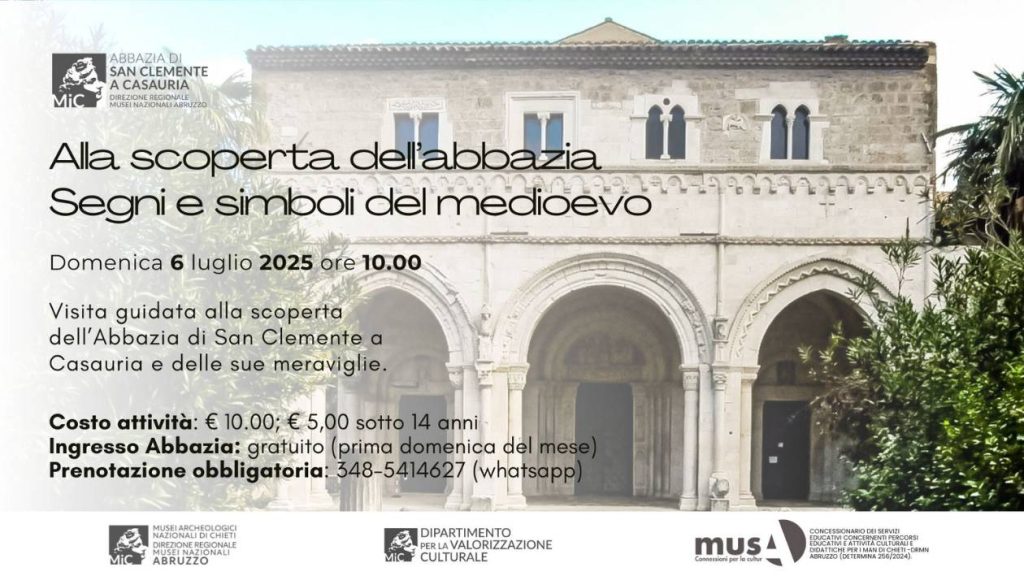 Visita guidata alla scoperta dell’Abbazia di San Clemente a Casauria