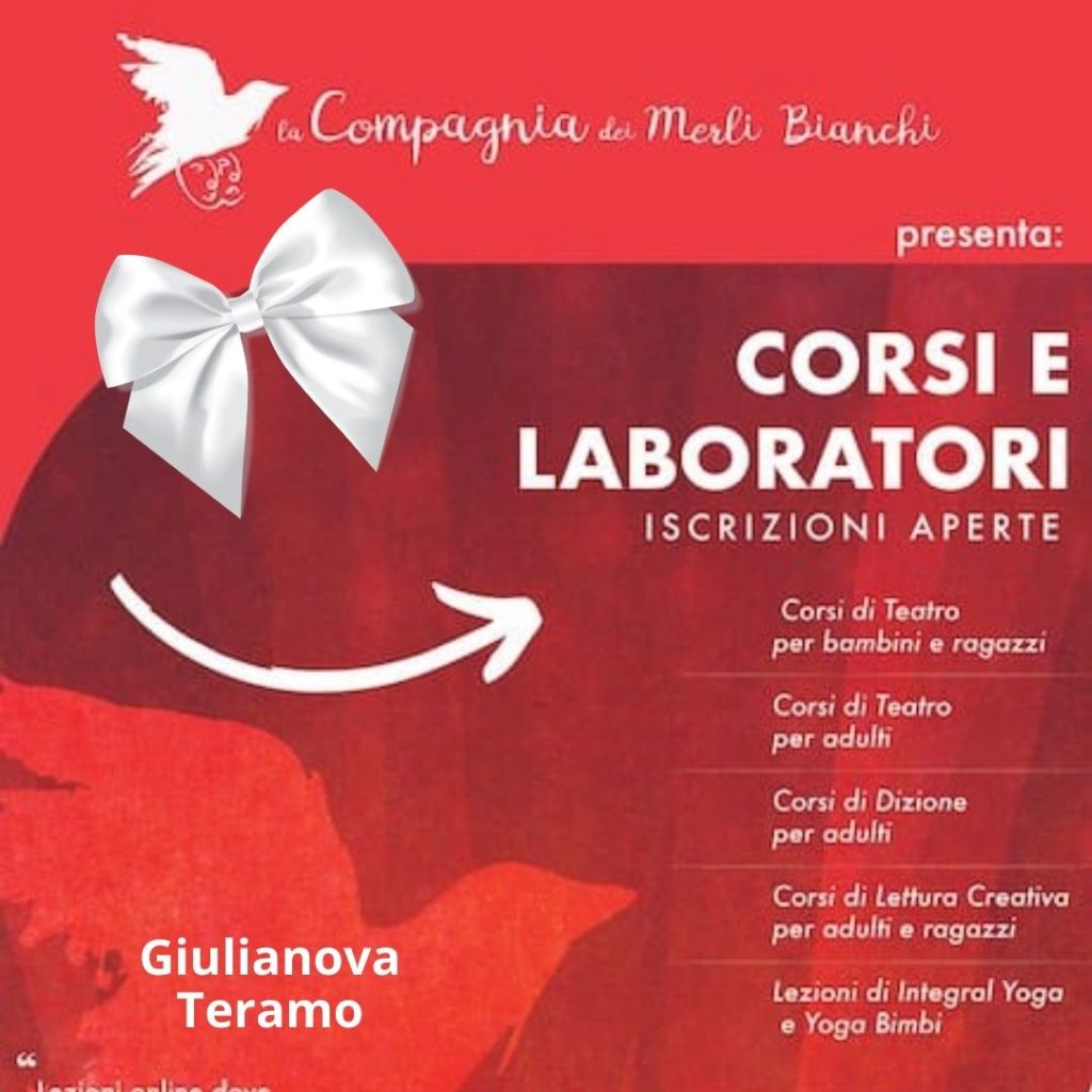 idea regalo Compagnia dei Merli Bianchi a Giulianova e Teramo 