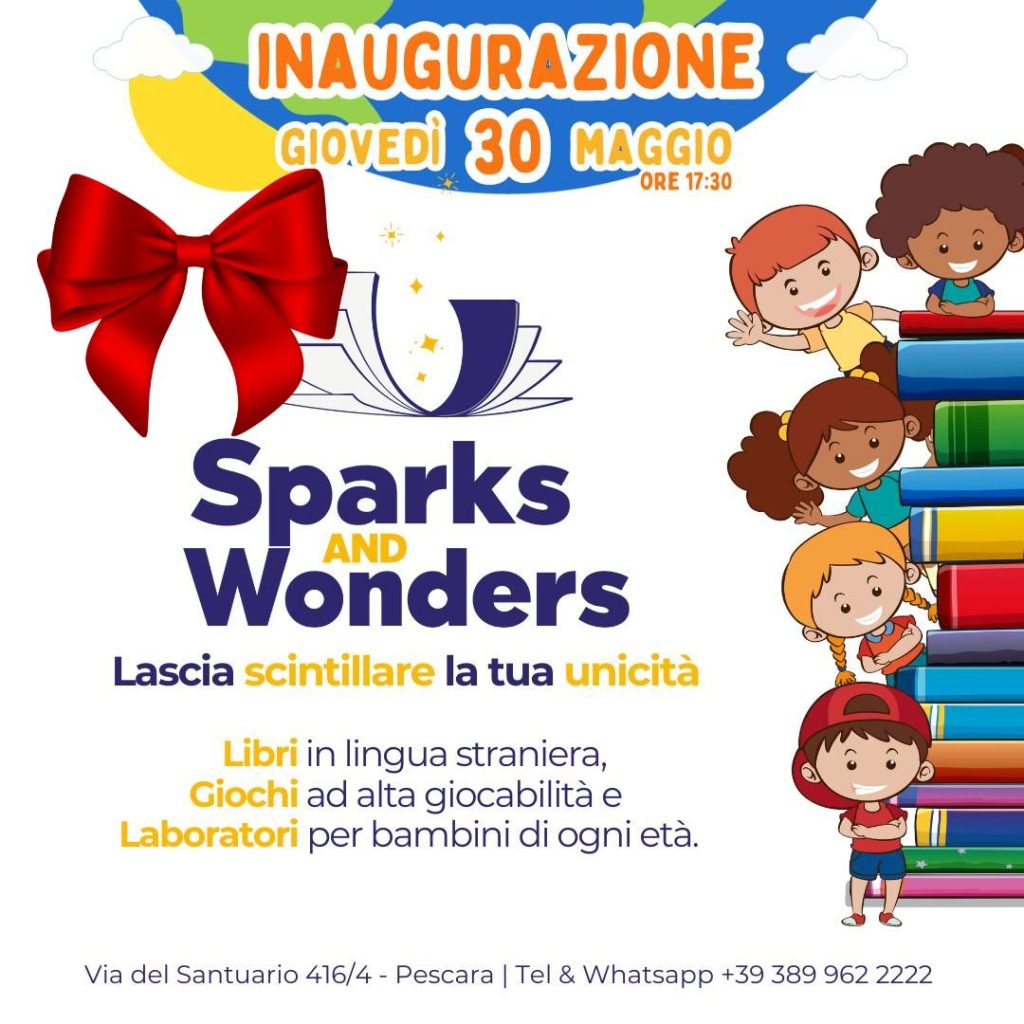 idea regalo Sparks and Wonders a Pescara 